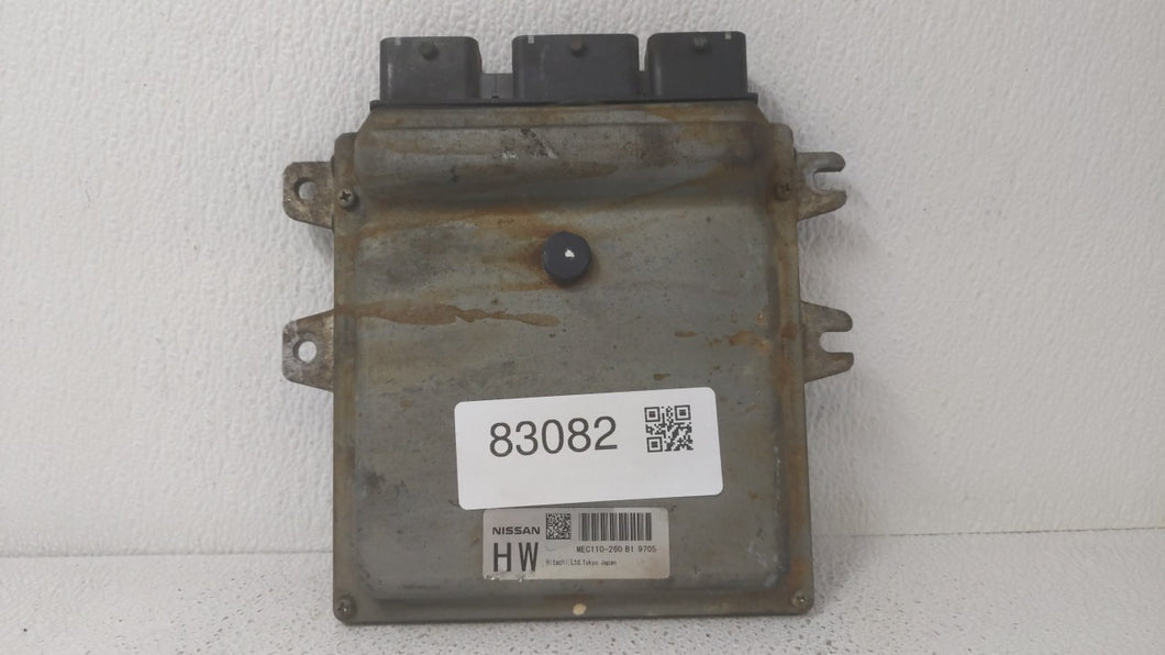 2009 Nissan Altima PCM Engine Control Computer ECU ECM PCU OEM P/N:MEC110-260 B1 MEC120-180 Fits OEM Used Auto Parts - Oemusedautoparts1.com 