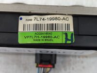 2007 Lincoln Navigator Climate Control Module Temperature AC/Heater Replacement P/N:7L74-19980-AC Fits OEM Used Auto Parts - Oemusedautoparts1.com