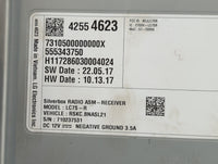 2018 Chevrolet Silverado 1500 Radio AM FM Cd Player Receiver Replacement P/N:42554623 Fits Fits 2019 OEM Used Auto Parts - Oemusedautoparts1.com