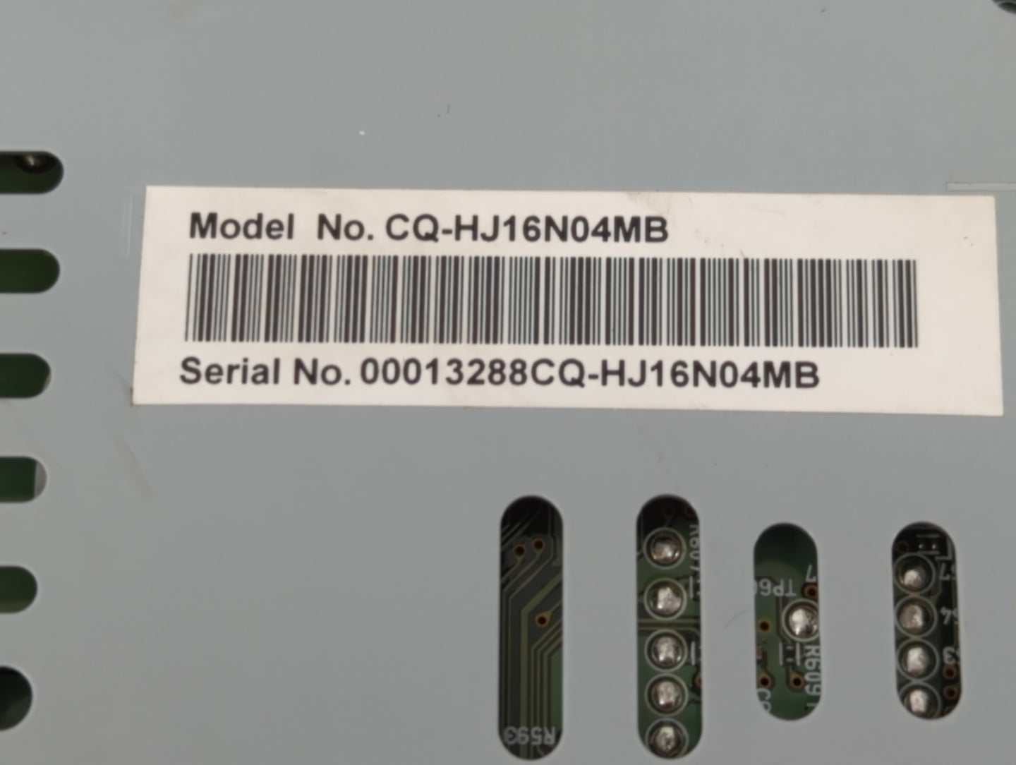 2019 Ford Fusion Radio AM FM Cd Player Receiver Replacement P/N:CQ-HJ16N0404MB Fits OEM Used Auto Parts - Oemusedautoparts1.com