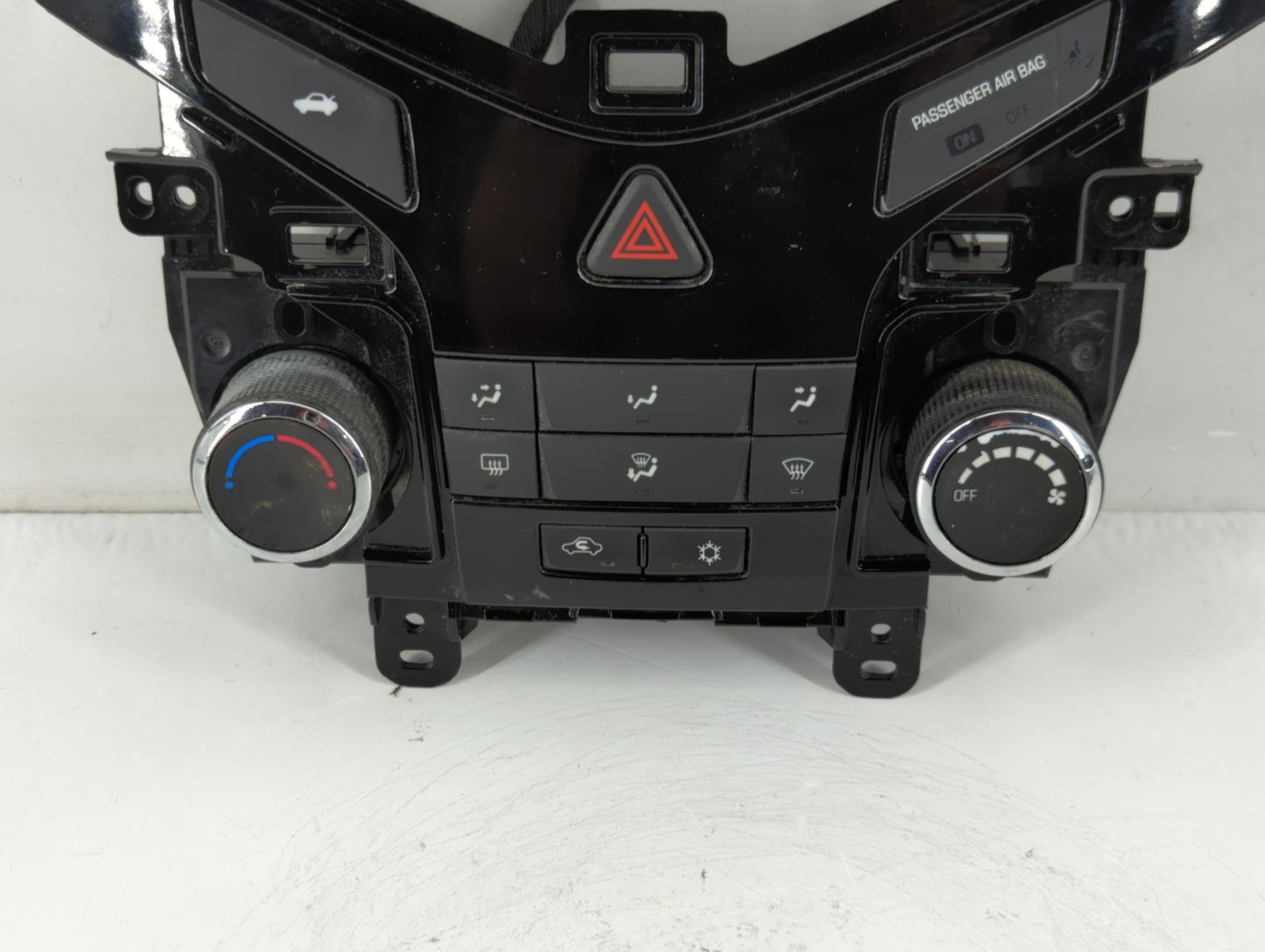 2012-2016 Chevrolet Cruze Climate Control Module Temperature AC/Heater Replacement P/N:95146207 Fits Fits 2012 2013 2014 2015 2016 OEM Used Auto Parts - Oemusedautoparts1.com