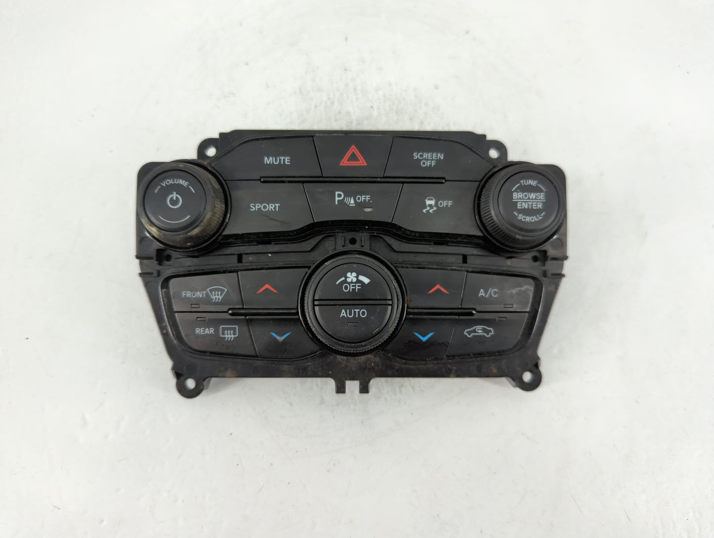 2017 Dodge Challenger Climate Control Module Temperature AC/Heater Replacement P/N:HH665656 3354380, 5PG682XGAE Fits OEM Used Auto Parts - Oemusedautoparts1.com
