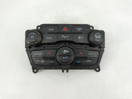 2017 Dodge Challenger Climate Control Module Temperature AC/Heater Replacement P/N:HH665656 3354380, 5PG682XGAE Fits OEM Used Auto Parts - Oemusedautoparts1.com