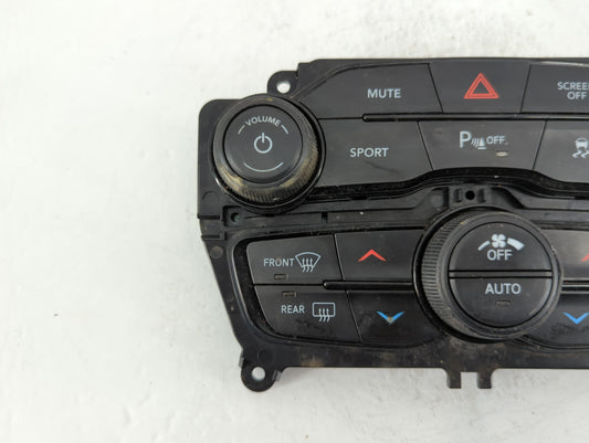 2017 Dodge Challenger Climate Control Module Temperature AC/Heater Replacement P/N:HH665656 3354380, 5PG682XGAE Fits OEM Used Auto Parts