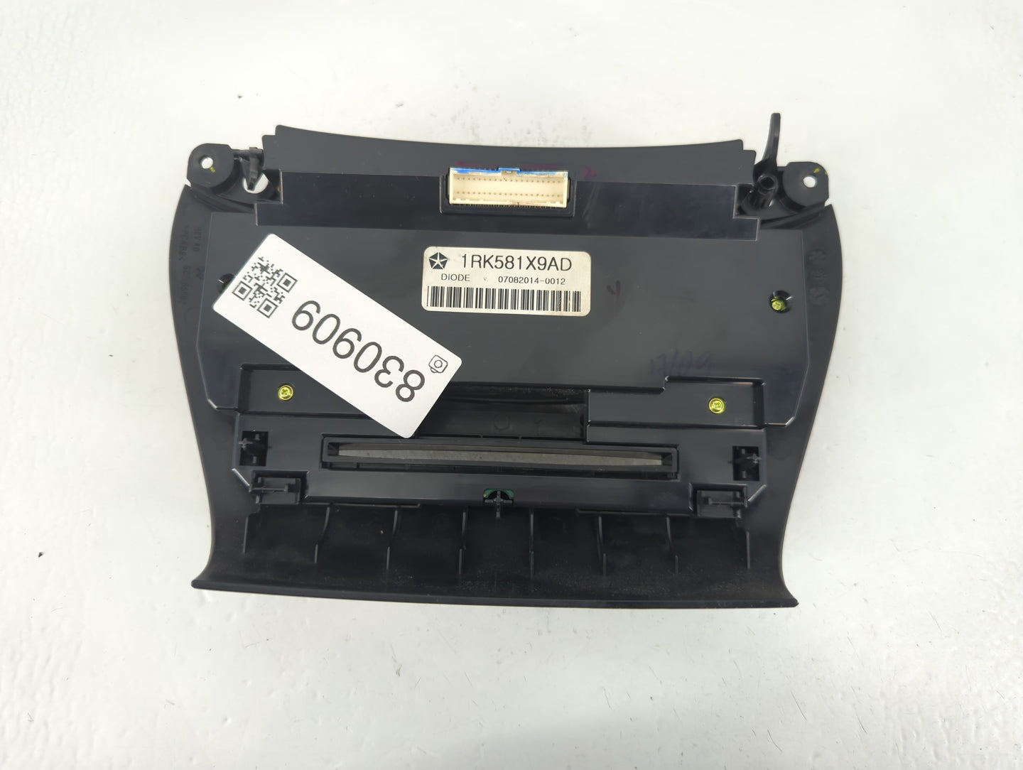 2011-2017 Dodge Journey Climate Control Module Temperature AC/Heater Replacement P/N:1RX581X9AD Fits OEM Used Auto Parts - Oemusedautoparts1.com