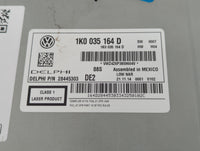 2012-2015 Volkswagen Passat Radio AM FM Cd Player Receiver Replacement P/N:1K0 035 164 D Fits Fits 2011 2012 2013 2014 2015 2016 OEM Used Auto Parts - Oemusedautoparts1.com