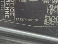 2012-2017 Toyota Camry Fusebox Fuse Box Panel Relay Module P/N:82662-06170 Fits Fits 2012 2013 2014 2015 2016 2017 OEM Used Auto Parts - Oemusedautoparts1.com