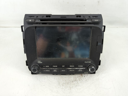 2014-2016 Kia Forte Radio AM FM Cd Player Receiver Replacement P/N:96560-A7405WK Fits Fits 2014 2015 2016 OEM Used Auto Parts - Oemusedautoparts1.com