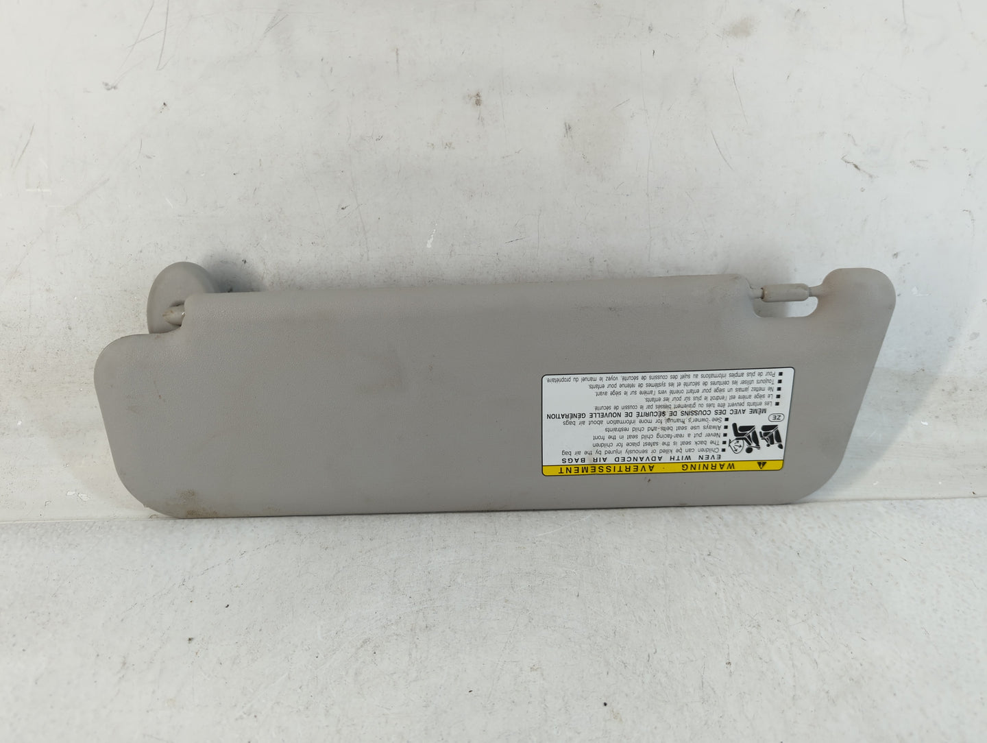 2012 Scion Xb Sun Visor Shade Replacement Passenger Right Mirror Fits OEM Used Auto Parts - Oemusedautoparts1.com