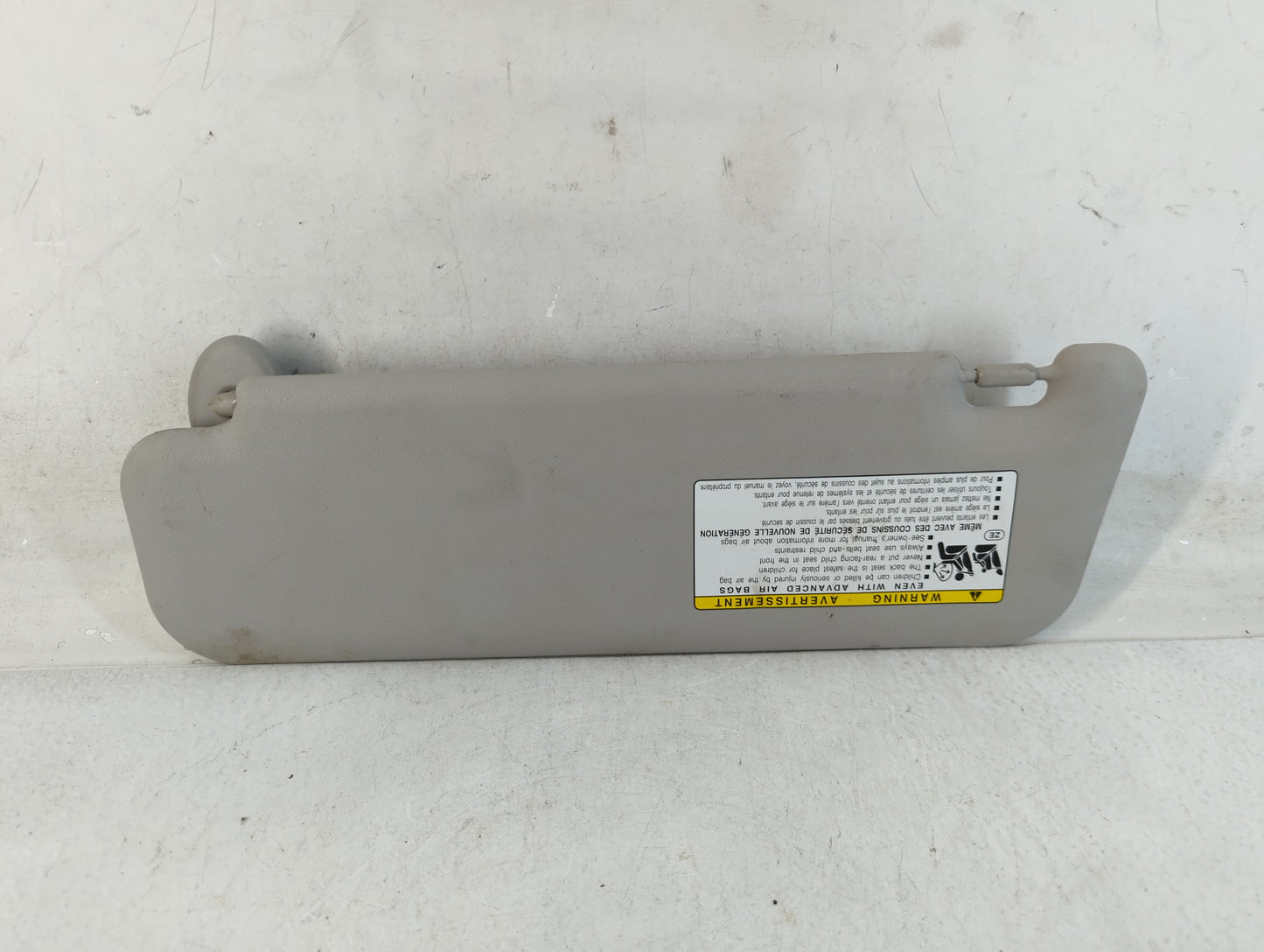 2012 Scion Xb Sun Visor Shade Replacement Passenger Right Mirror Fits OEM Used Auto Parts - Oemusedautoparts1.com