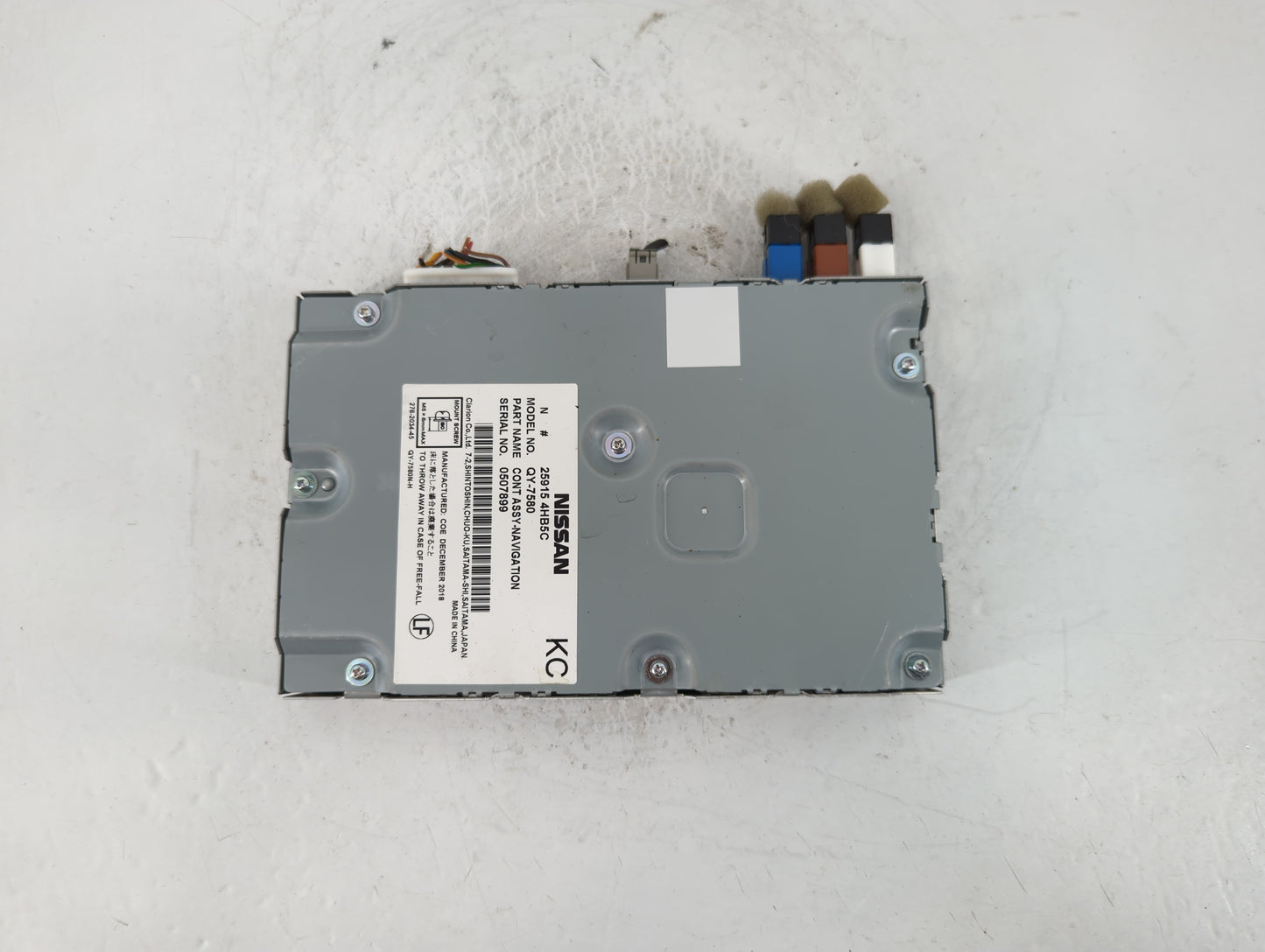 2018-2019 Infiniti Q50 Chassis Control Module Ccm Bcm Body Control - Oemusedautoparts1.com