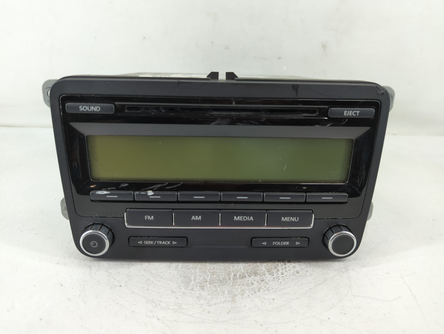 2009-2017 Volkswagen Tiguan Radio AM FM Cd Player Receiver Replacement P/N:5N0 035 164 A Fits OEM Used Auto Parts - Oemusedautoparts1.com