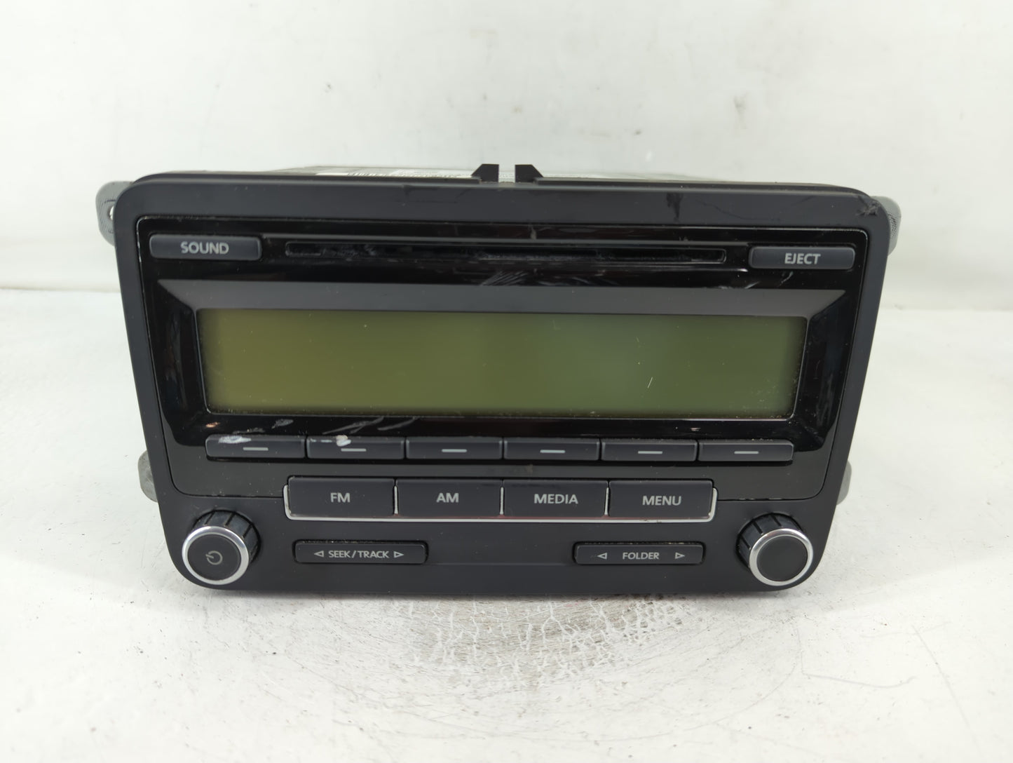 2009-2017 Volkswagen Tiguan Radio AM FM Cd Player Receiver Replacement P/N:5N0 035 164 A Fits OEM Used Auto Parts - Oemusedautoparts1.com