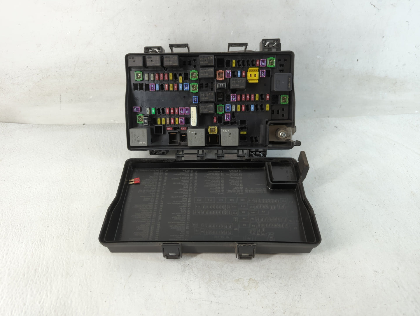 2016 Dodge Ram 1500 Fusebox Fuse Box Panel Relay Module P/N:68322371AD Fits OEM Used Auto Parts - Oemusedautoparts1.com