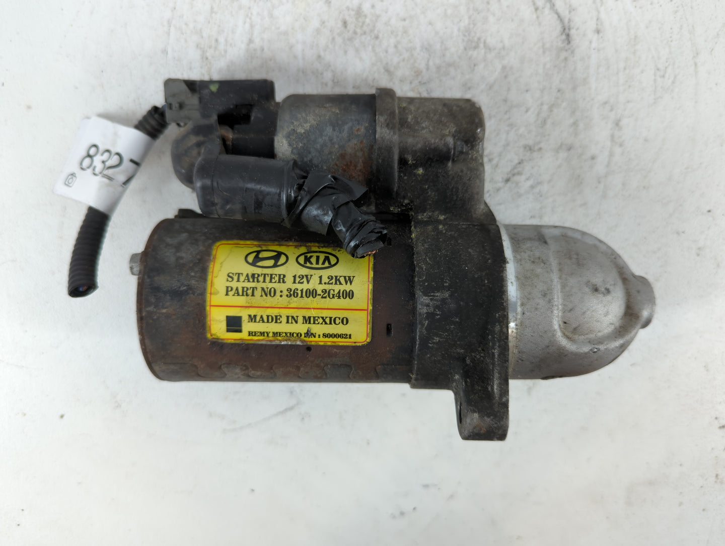 2014-2015 Kia Sorento Car Starter Motor Solenoid OEM P/N:36100-2G400 Fits Fits 2014 2015 2016 OEM Used Auto Parts - Oemusedautoparts1.com