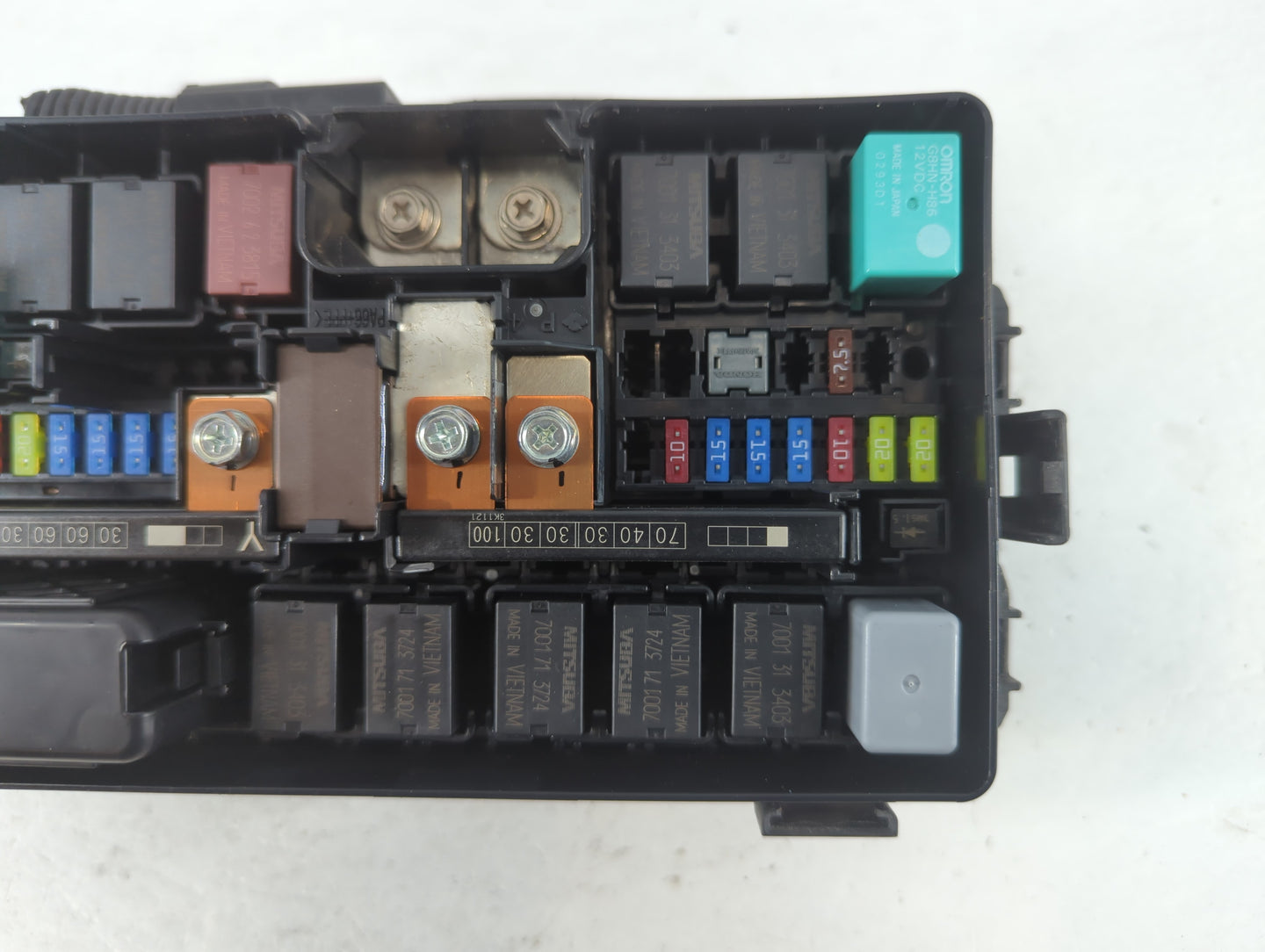 2012-2015 Honda Civic Fusebox Fuse Box Panel Relay Module P/N:072R110J4S TR0 A012 A0 Fits Fits 2012 2013 2014 2015 OEM Used Auto Parts - Oemusedautoparts1.com