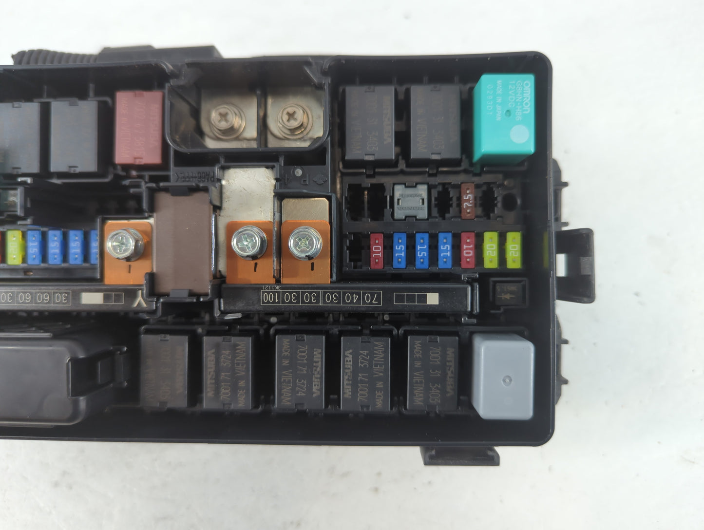 2012-2015 Honda Civic Fusebox Fuse Box Panel Relay Module P/N:072R110J4S TR0 A012 A0 Fits Fits 2012 2013 2014 2015 OEM Used Auto Parts - Oemusedautoparts1.com