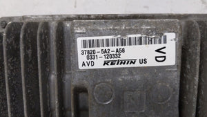 2013 Honda Accord PCM Engine Control Computer ECU ECM PCU OEM P/N:37820-5A2-A91 37820-5A2-A58, 37820-5A3-L59 Fits OEM Used Auto Parts - Oemusedautoparts1.com 