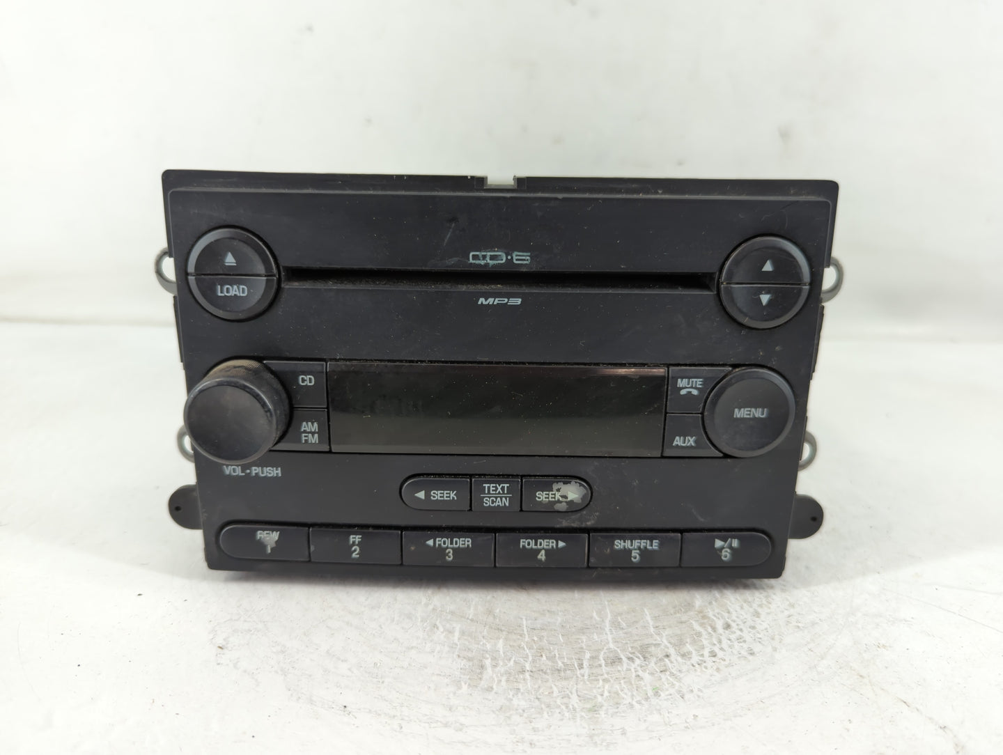 2007 Ford Edge Radio AM FM Cd Player Receiver Replacement P/N:7T4T-18C815-GA Fits OEM Used Auto Parts - Oemusedautoparts1.com