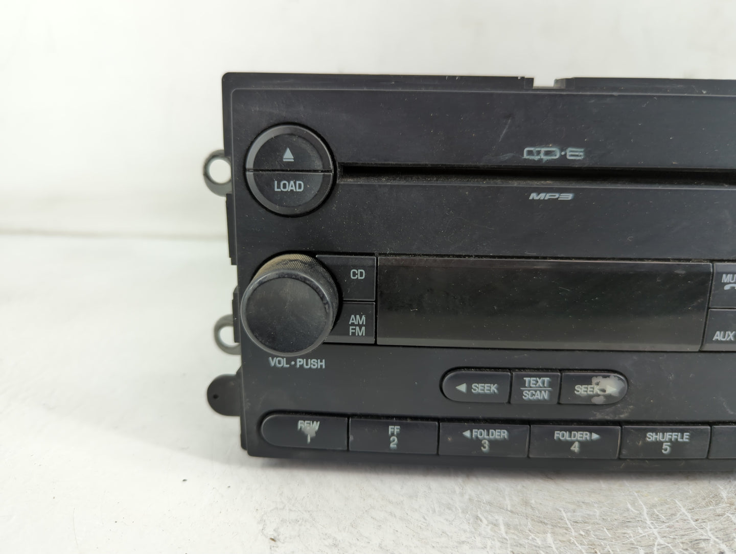 2007 Ford Edge Radio AM FM Cd Player Receiver Replacement P/N:7T4T-18C815-GA Fits OEM Used Auto Parts - Oemusedautoparts1.com