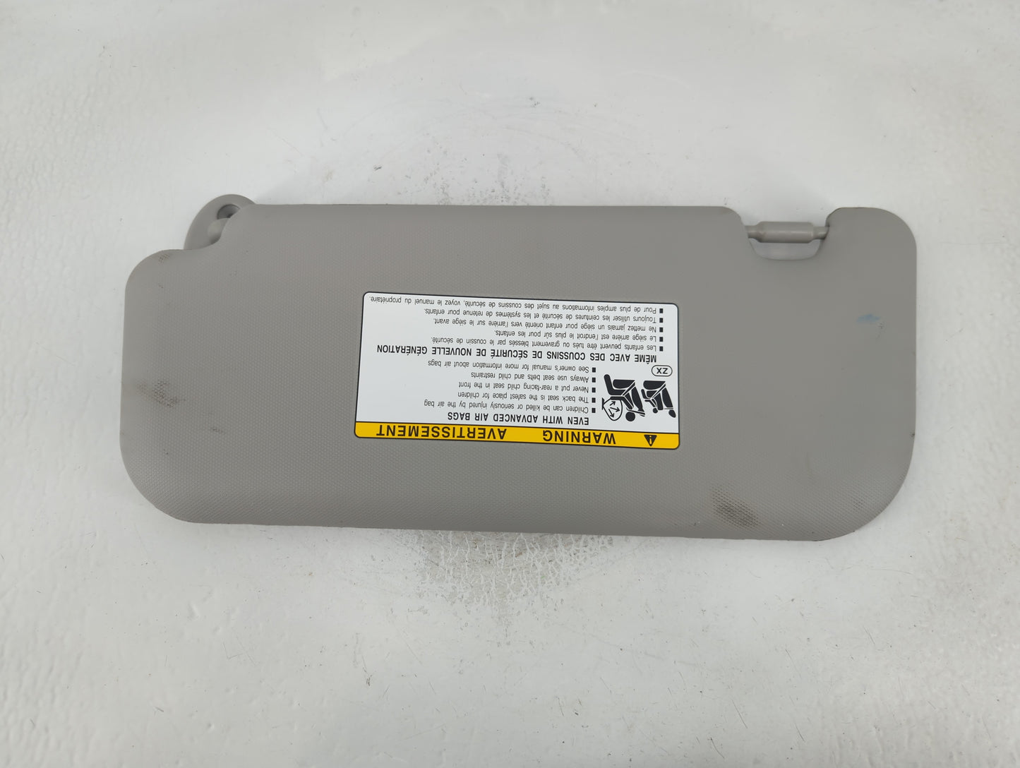 2022 Toyota Corolla Sun Visor Shade Replacement Passenger Right Mirror Fits OEM Used Auto Parts - Oemusedautoparts1.com