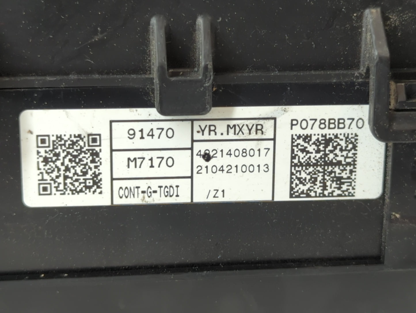 2021 Kia Forte Fusebox Fuse Box Panel Relay Module P/N:91470 M7170 Fits OEM Used Auto Parts - Oemusedautoparts1.com