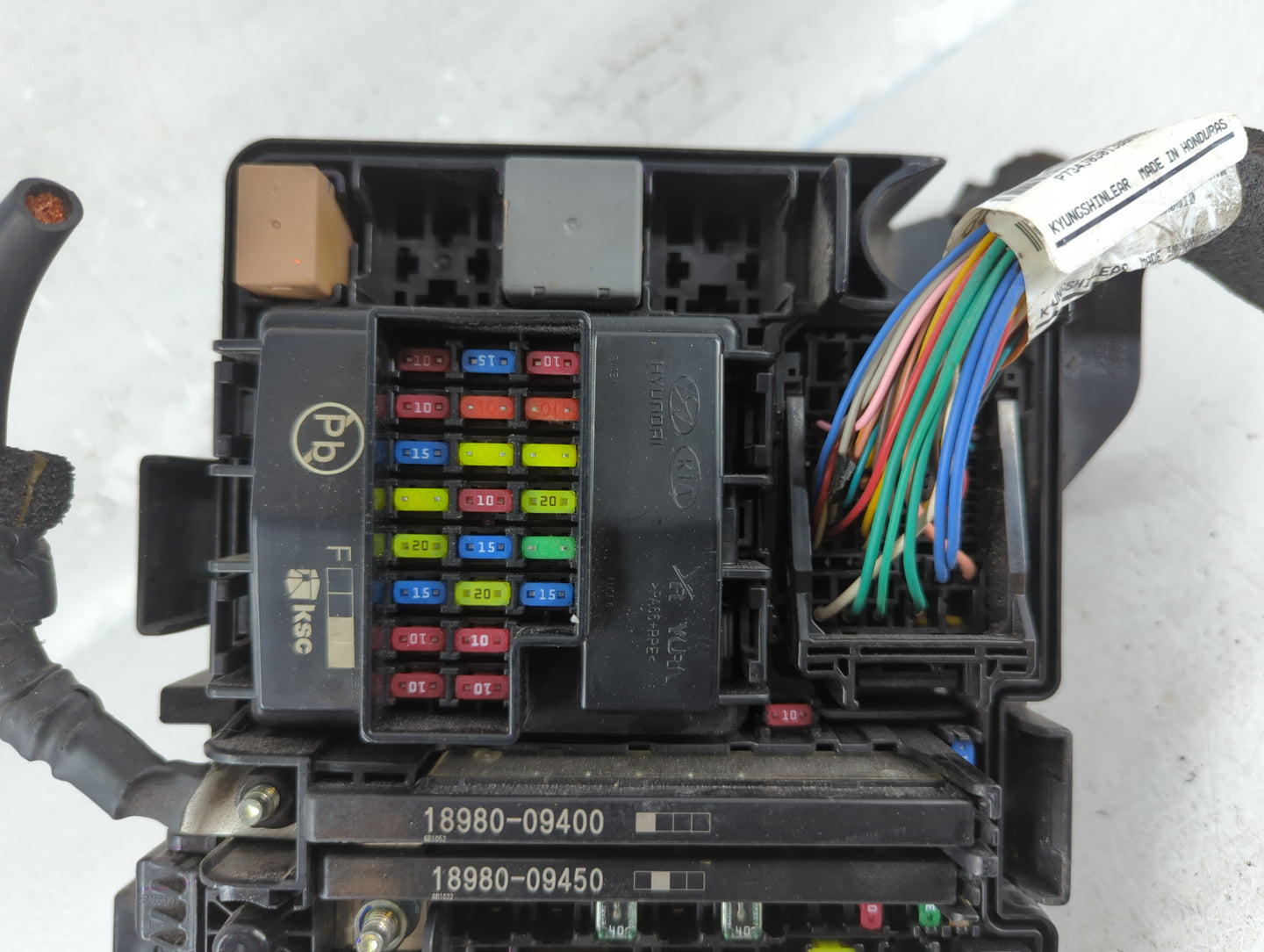 2021 Kia Forte Fusebox Fuse Box Panel Relay Module P/N:91400D5030JA Fits OEM Used Auto Parts - Oemusedautoparts1.com