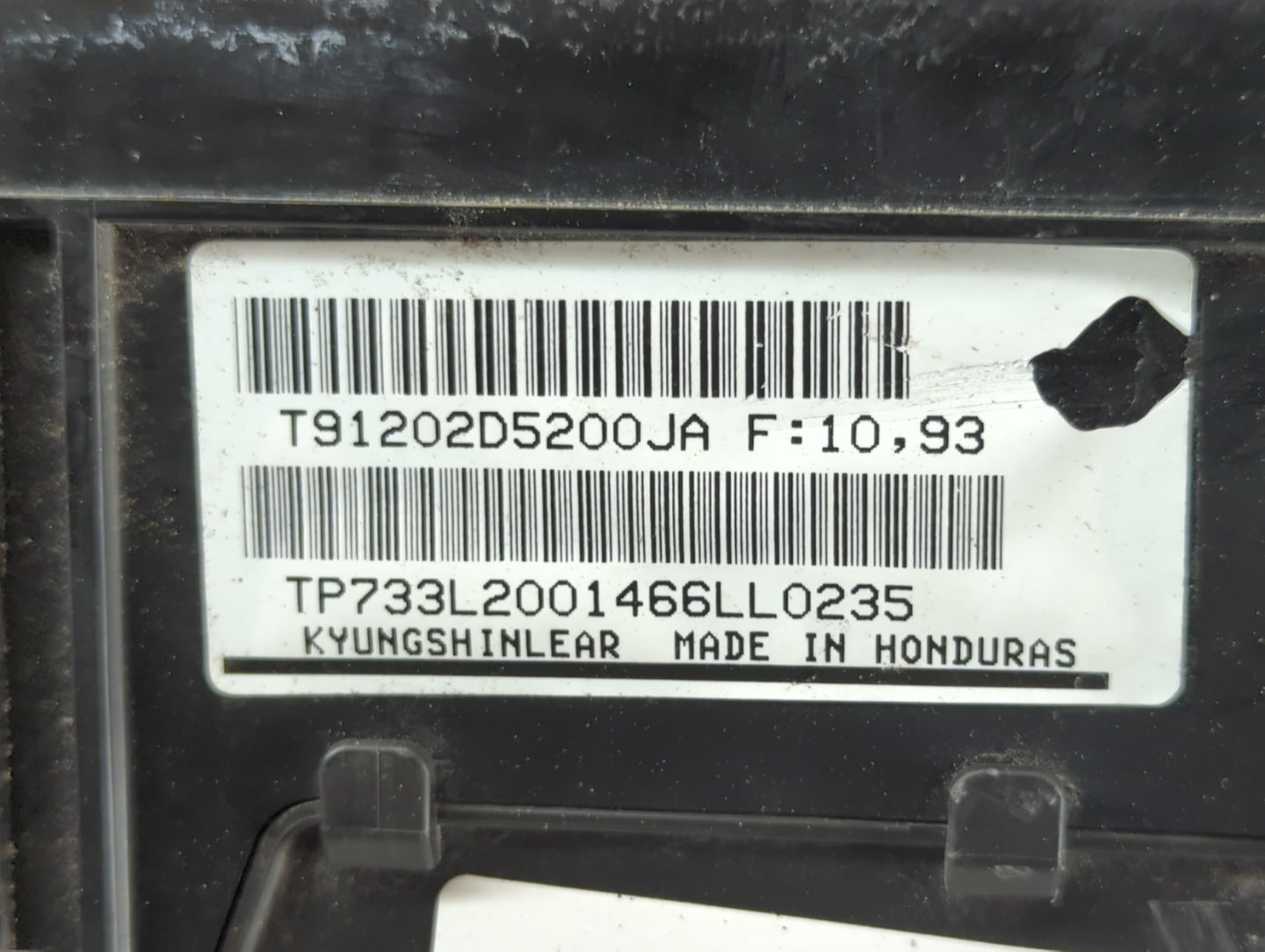 2021 Kia Forte Fusebox Fuse Box Panel Relay Module P/N:91400D5030JA Fits OEM Used Auto Parts - Oemusedautoparts1.com