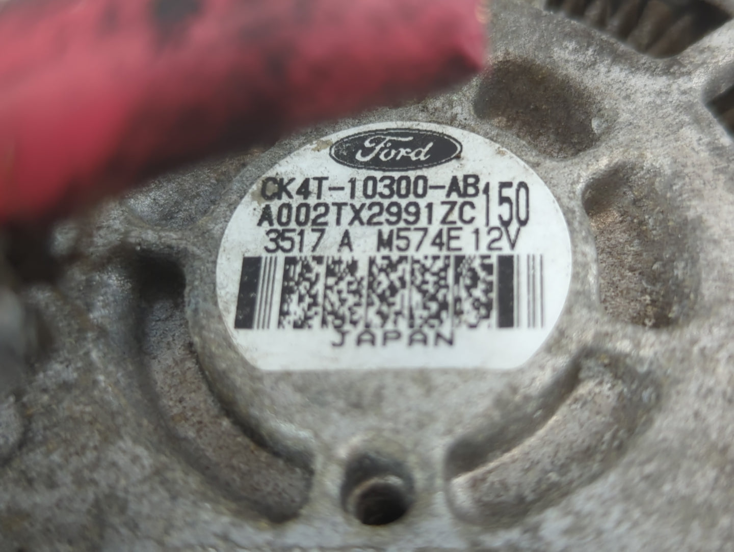 2015-2019 Ford Transit-150 Alternator Replacement Generator Charging Assembly Engine OEM P/N:CK4T-10300-AB Fits OEM Used Auto Parts - Oemusedautoparts1.com