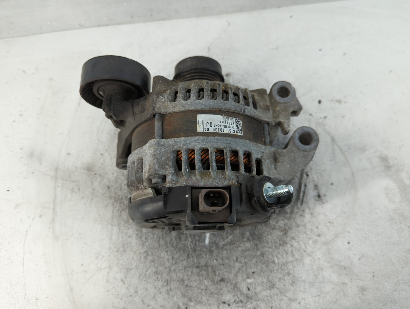 2013-2019 Ford Escape Alternator Replacement Generator Charging Assembly Engine OEM P/N:TN104210-6541 CJ5T-10300-GA Fits OEM Used Auto Parts - Oemusedautoparts1.com