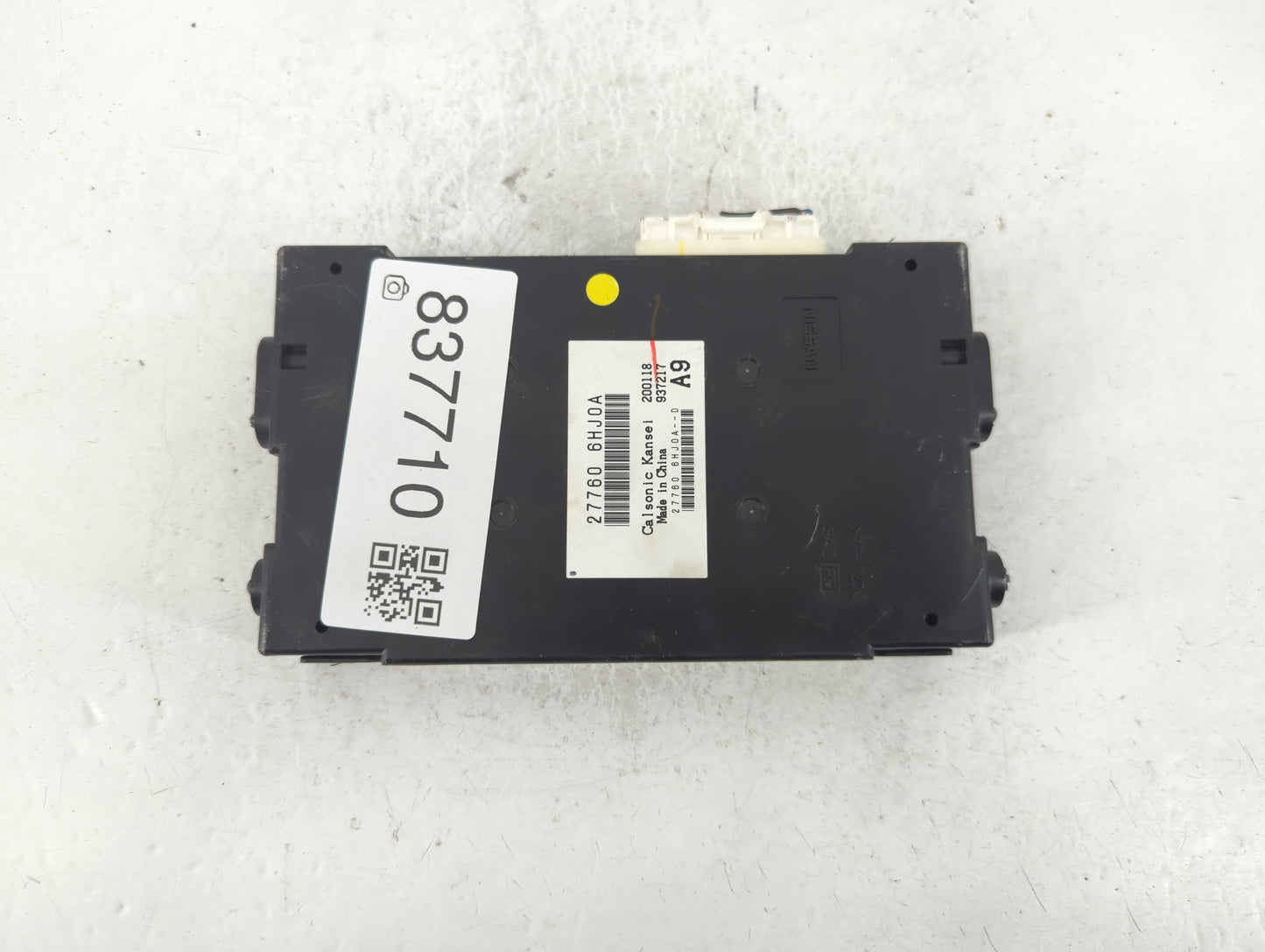 2014 Infiniti Q50 PCM Engine Control Computer ECU ECM PCU OEM P/N:27760 6HJ0A Fits OEM Used Auto Parts - Oemusedautoparts1.com