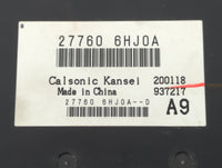 2014 Infiniti Q50 PCM Engine Control Computer ECU ECM PCU OEM P/N:27760 6HJ0A Fits OEM Used Auto Parts - Oemusedautoparts1.com