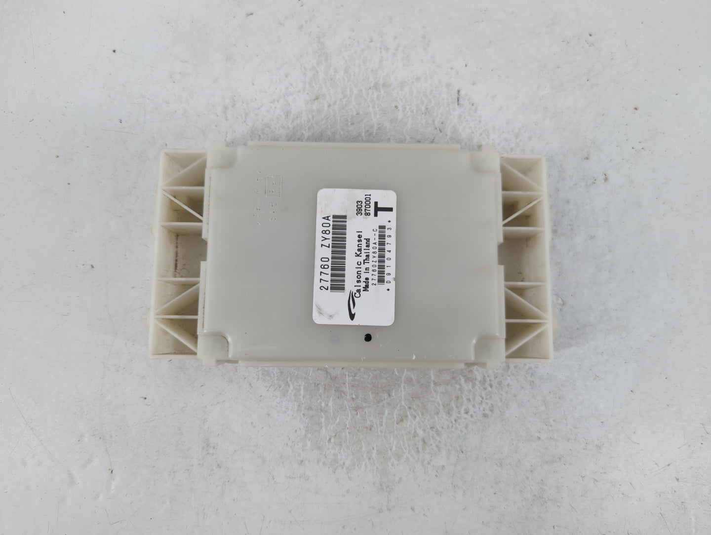 2007-2010 Hyundai Elantra PCM Engine Control Computer ECU ECM PCU OEM P/N:27760 ZY80A Fits Fits 2007 2008 2009 2010 OEM Used Auto Parts - Oemusedautoparts1.com