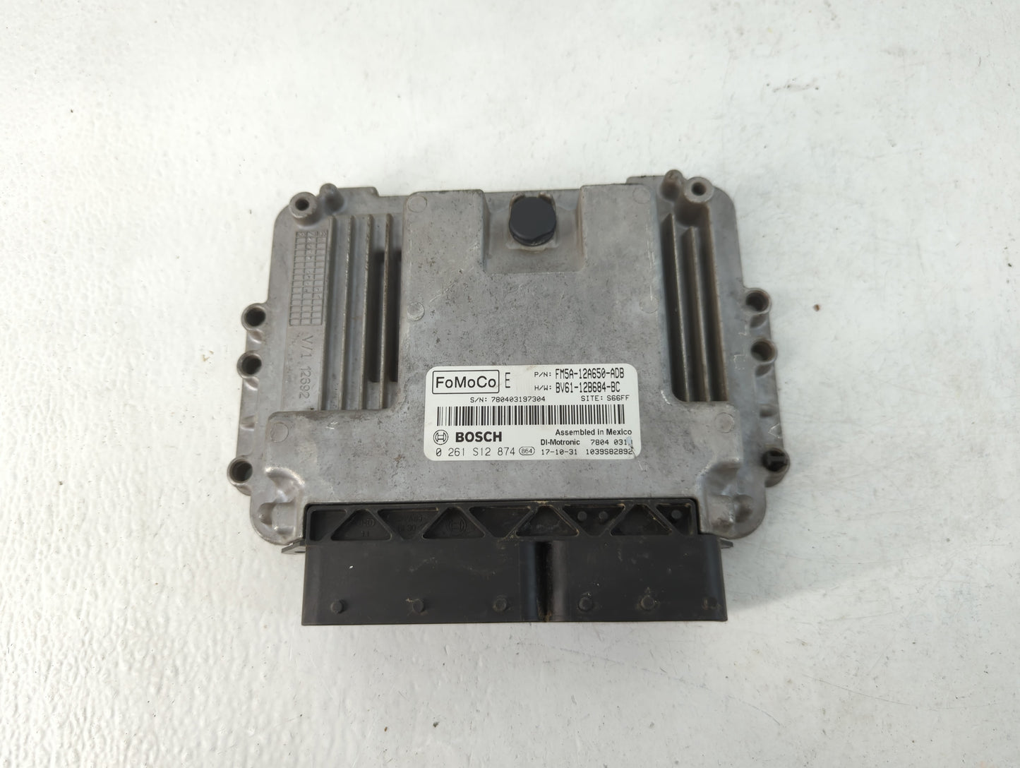 2013-2018 Ford Focus PCM Engine Control Computer ECU ECM PCU OEM P/N:BV61-12B684-BC FM5A-12A650-ADB Fits OEM Used Auto Parts - Oemusedautoparts1.com