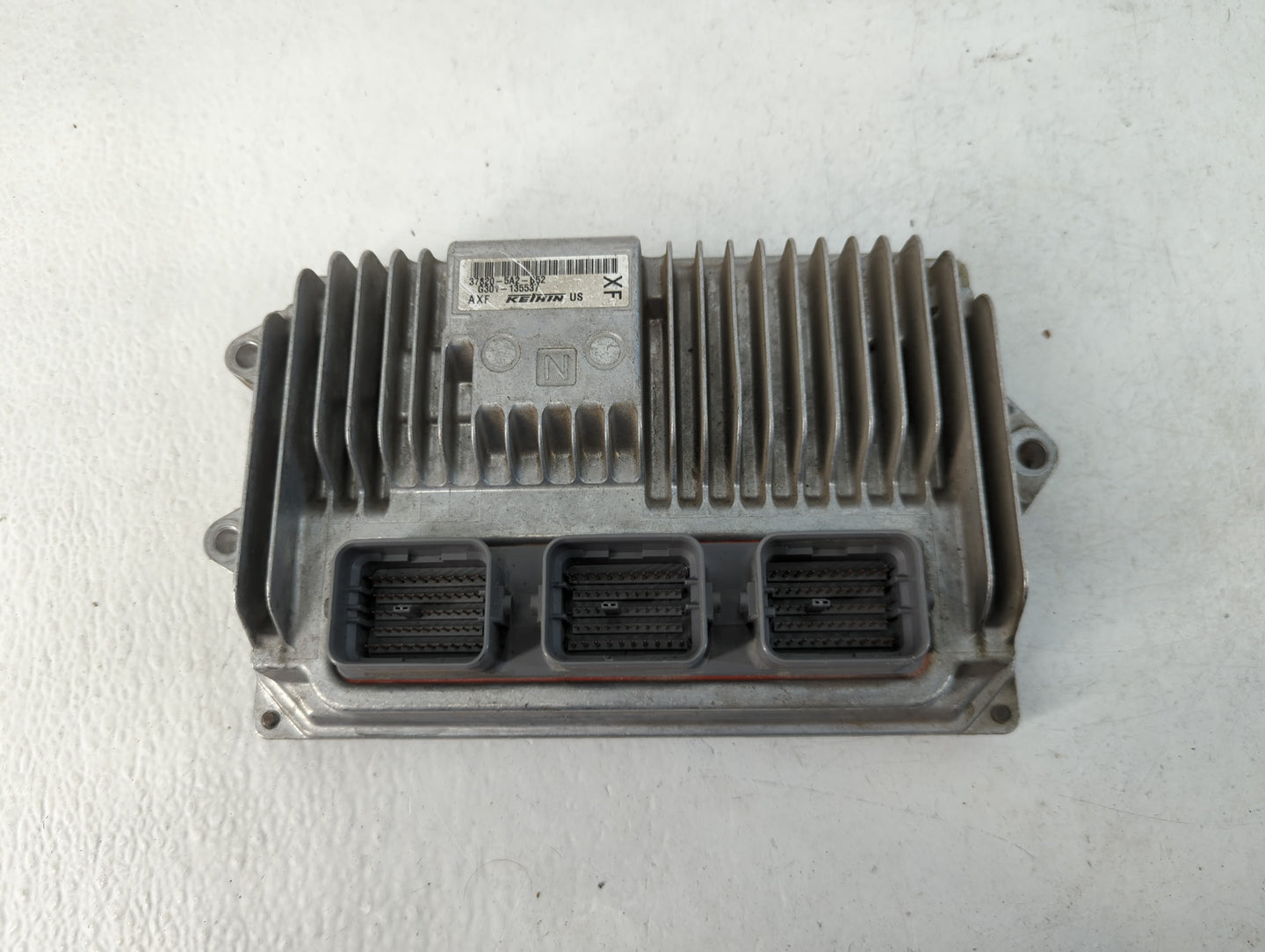 2014 Honda Accord PCM Engine Control Computer ECU ECM PCU OEM P/N:37820-5A2-B52 Fits OEM Used Auto Parts - Oemusedautoparts1.com