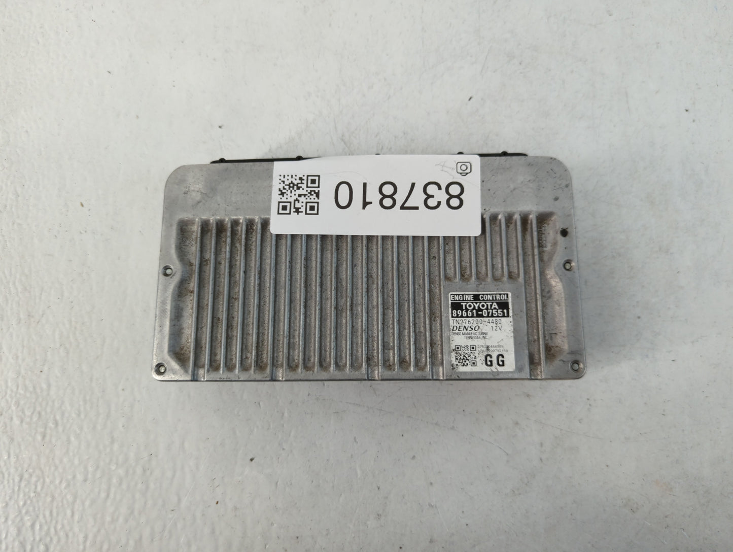 2016-2018 Toyota Avalon PCM Engine Control Computer ECU ECM PCU OEM P/N:TN276200-4480 89661-07551 Fits Fits 2016 2017 2018 OEM Used Auto Parts - Oemusedautoparts1.com