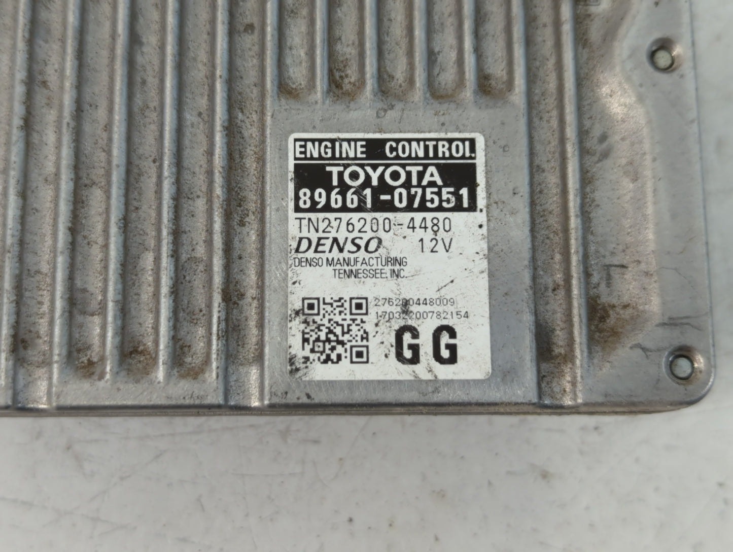 2016-2018 Toyota Avalon PCM Engine Control Computer ECU ECM PCU OEM P/N:TN276200-4480 89661-07551 Fits Fits 2016 2017 2018 OEM Used Auto Parts - Oemusedautoparts1.com