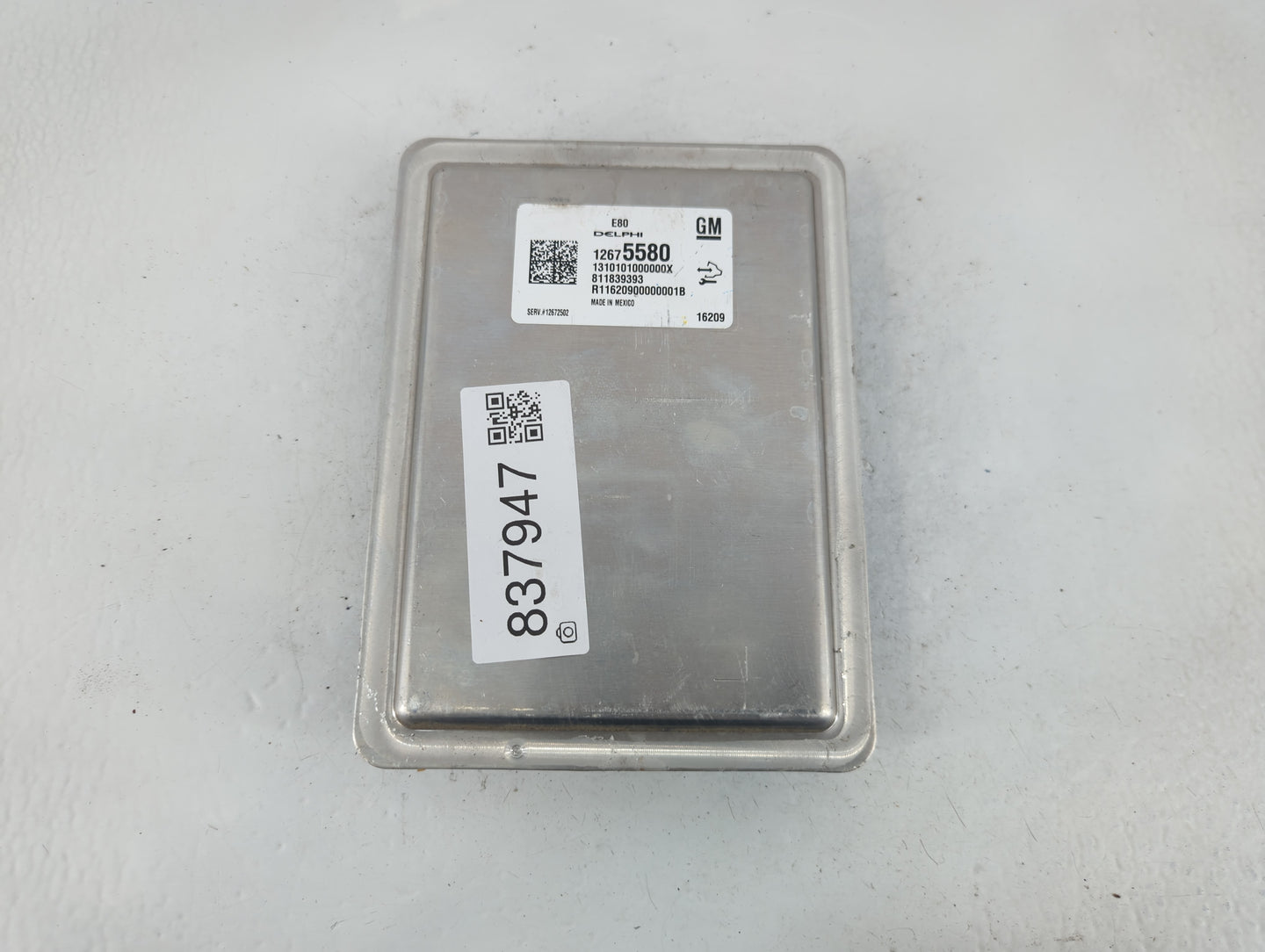 2016 Chevrolet Malibu PCM Engine Control Computer ECU ECM PCU OEM P/N:12675580 Fits OEM Used Auto Parts - Oemusedautoparts1.com