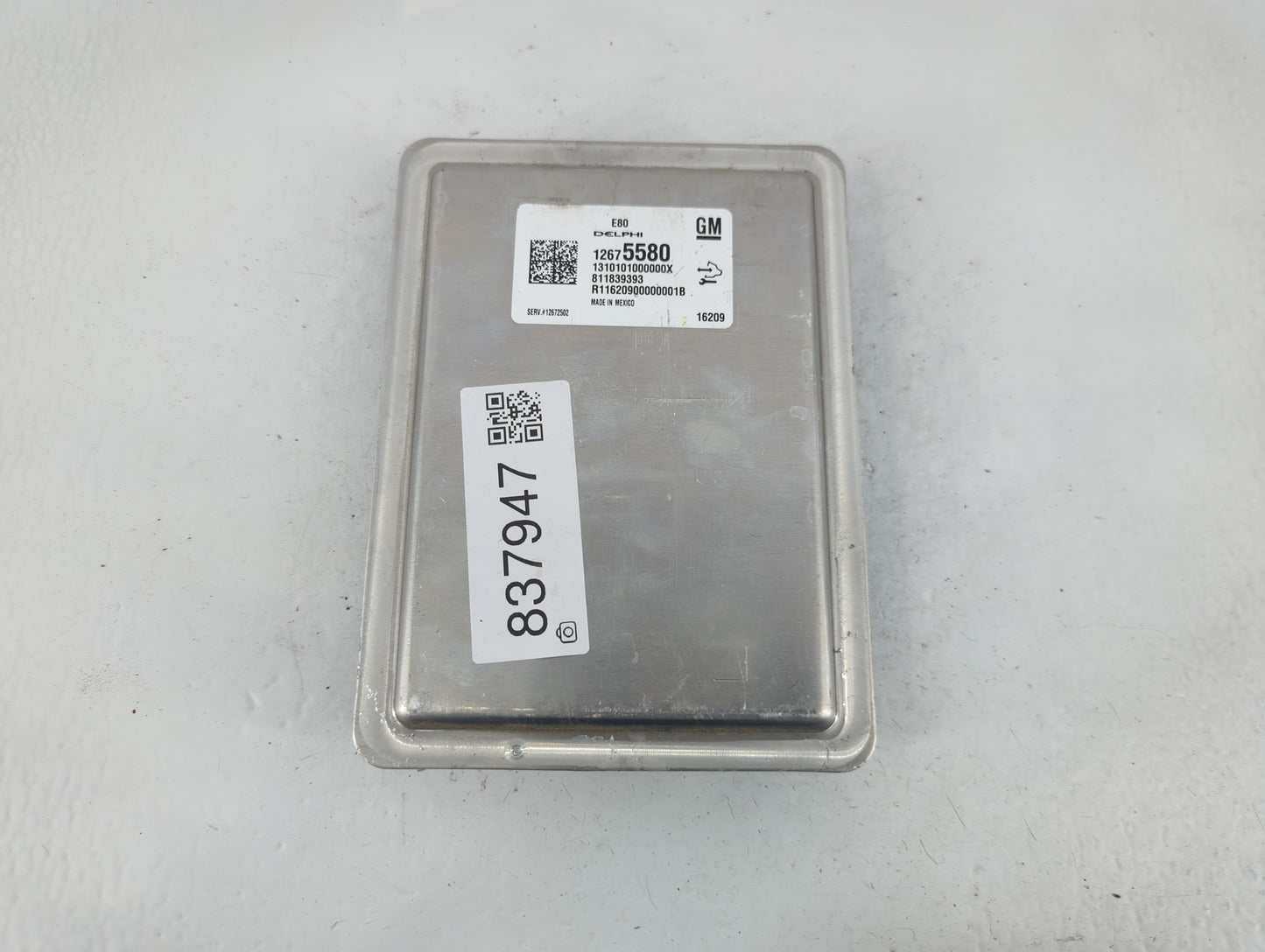 2016 Chevrolet Malibu PCM Engine Control Computer ECU ECM PCU OEM P/N:12675580 Fits OEM Used Auto Parts - Oemusedautoparts1.com