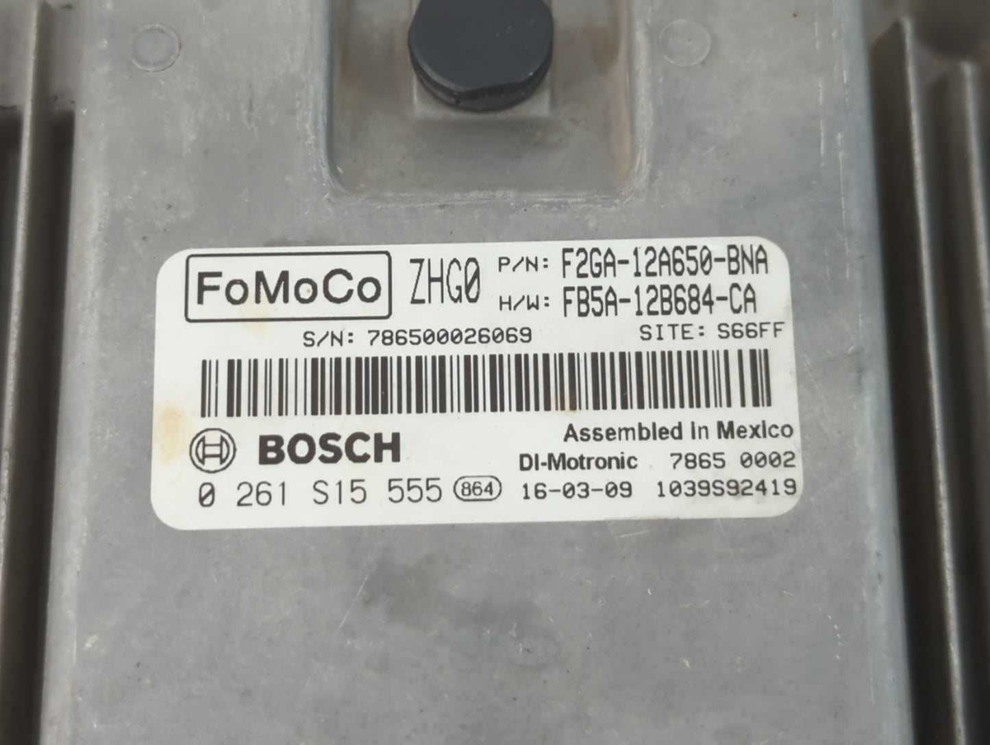 2015-2018 Ford Edge PCM Engine Control Computer ECU ECM PCU OEM P/N:F2GA-12A650-BNA Fits Fits 2015 2016 2017 2018 2019 OEM Used Auto Parts - Oemusedautoparts1.com
