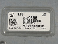 2018-2019 Chevrolet Malibu PCM Engine Control Computer ECU ECM PCU OEM P/N:12699666 E88 Fits Fits 2018 2019 OEM Used Auto Parts - Oemusedautoparts1.com