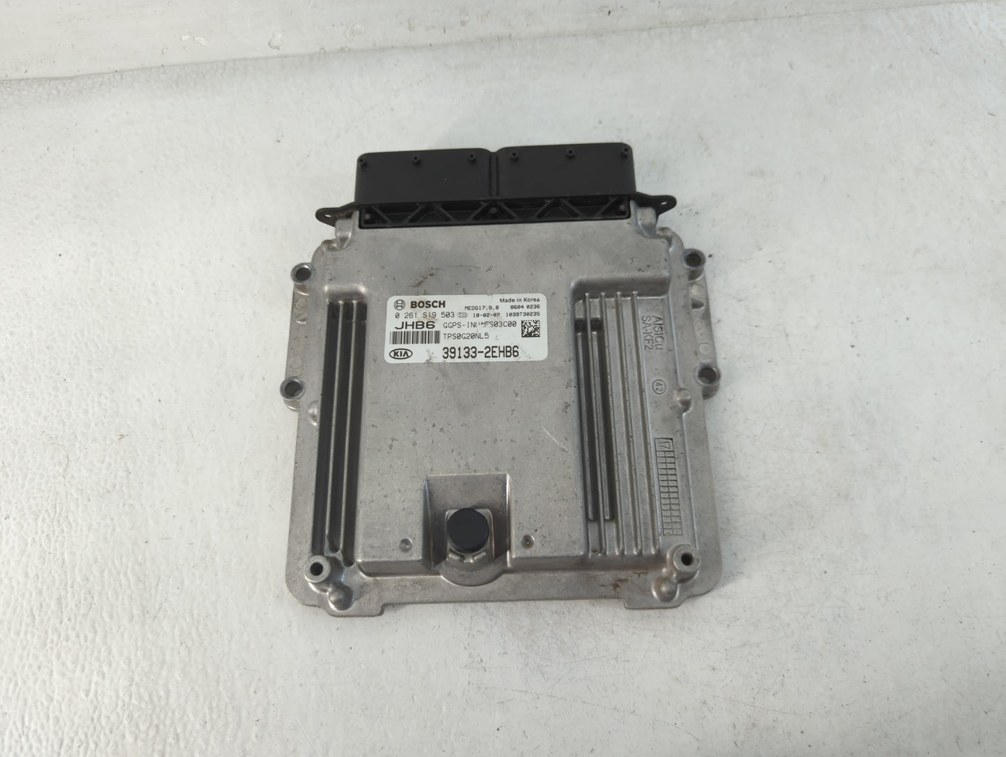 2018 Kia Soul PCM Engine Control Computer ECU ECM PCU OEM P/N:39133-2EHB6 Fits OEM Used Auto Parts - Oemusedautoparts1.com