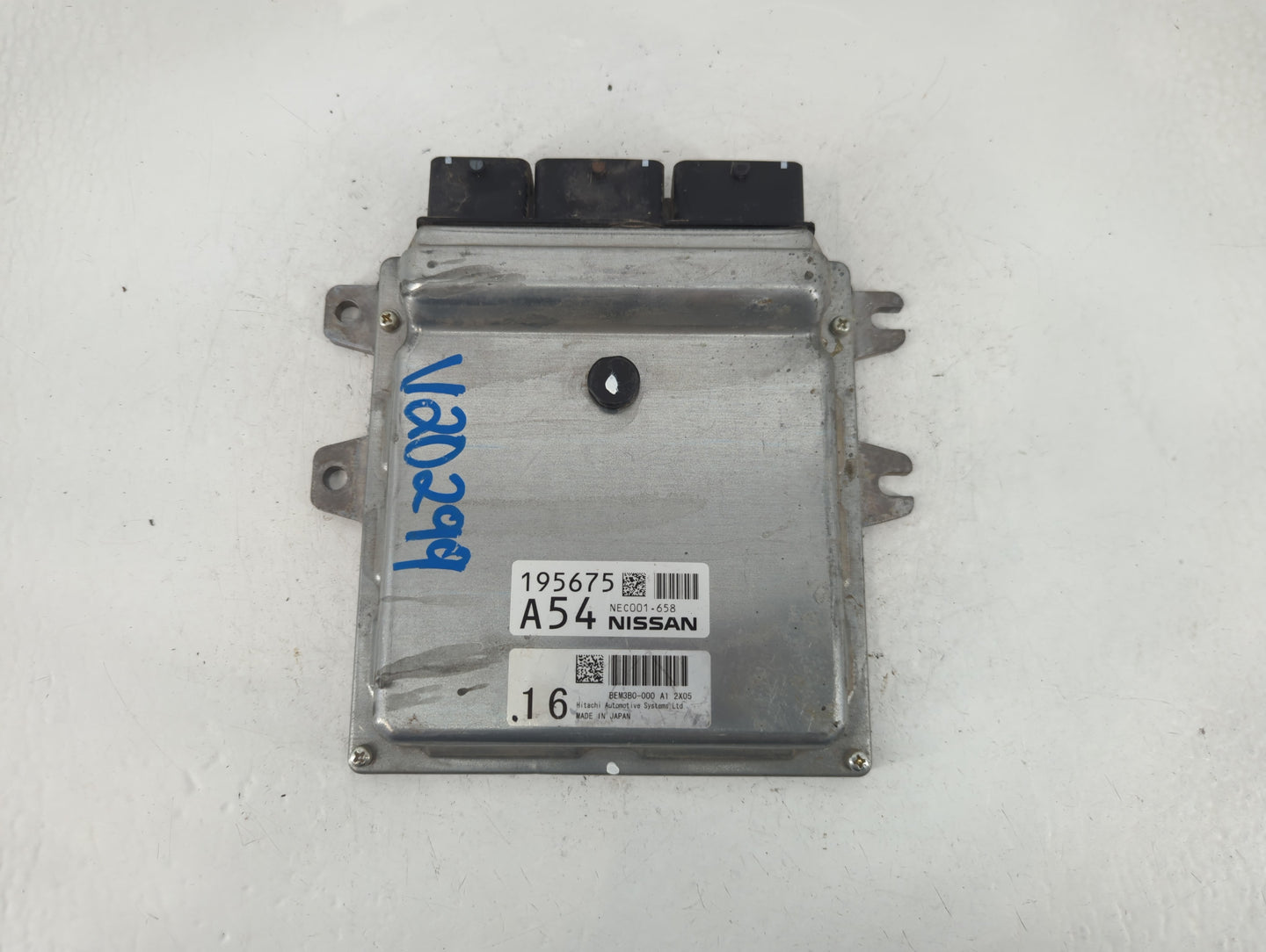 2013 Nissan Quest PCM Engine Control Computer ECU ECM PCU OEM P/N:NEC001-658 BEM3B0-000 A1 Fits OEM Used Auto Parts - Oemusedautoparts1.com