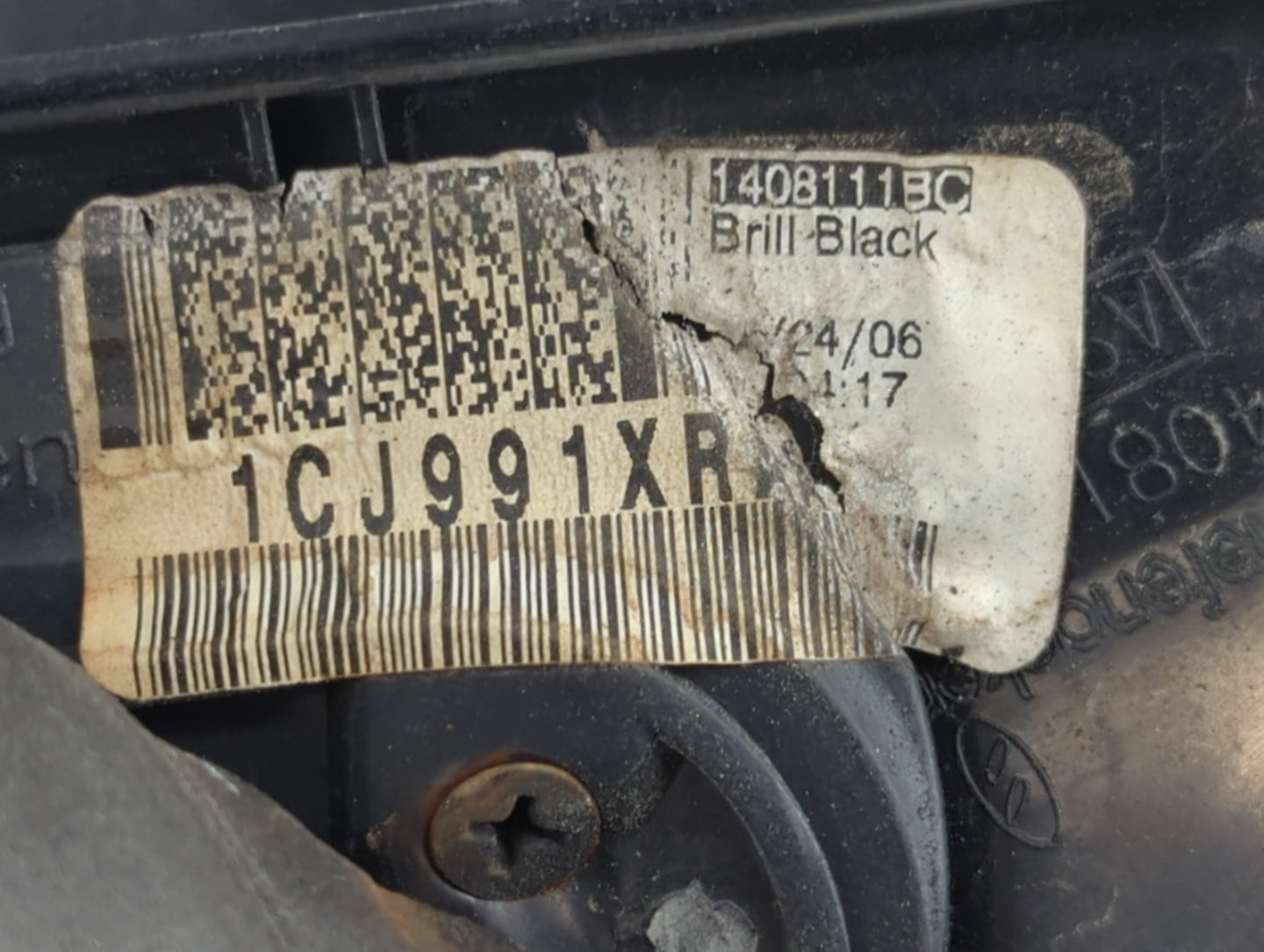 2005-2008 Dodge Magnum Side Mirror Replacement Driver Left View Door Mirror P/N:8125BC-B 1BY431XRAB Fits OEM Used Auto Parts - Oemusedautoparts1.com