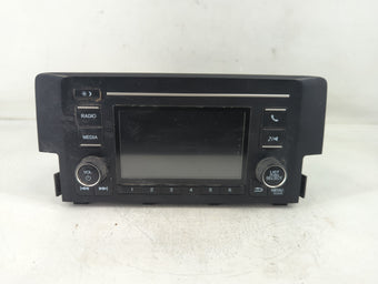 compare product 2016-2018 Honda Civic Radio AM FM Cd Player Receiver Replacement P/N:39100-TBG-A11 Fits Fits 2016 2017 2018 OEM Used Auto Parts