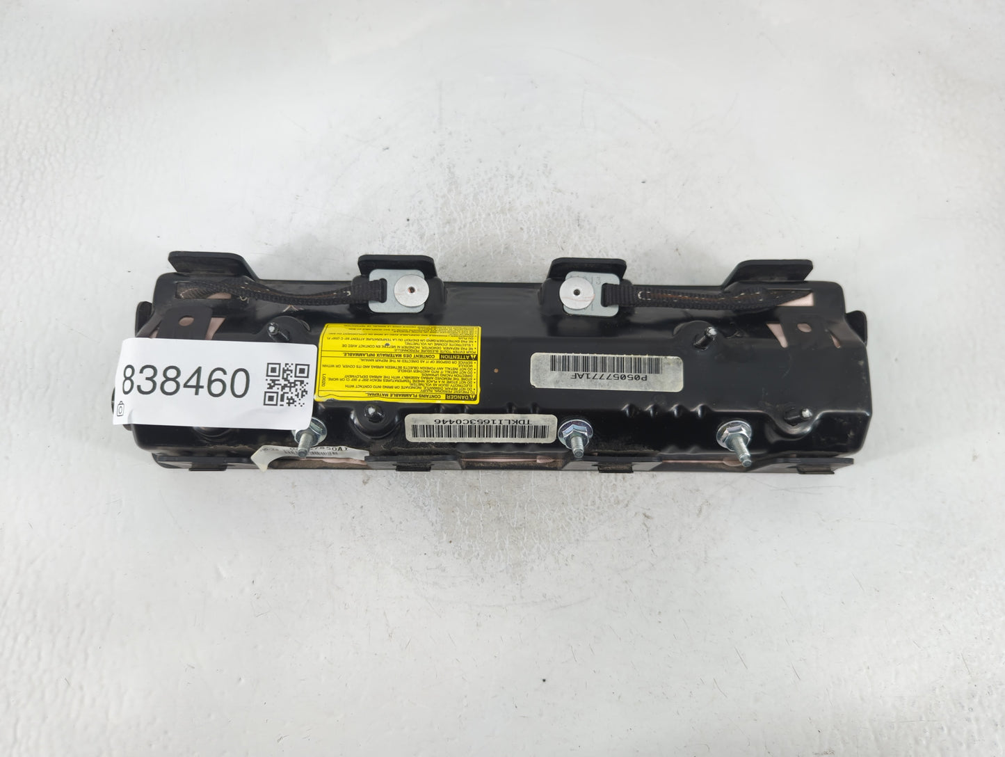2013 Dodge Caravan Air Bag Driver Left Knee OEM P/N:05057850AI Fits Fits 2014 2015 2016 2017 2018 OEM Used Auto Parts - Oemusedautoparts1.com