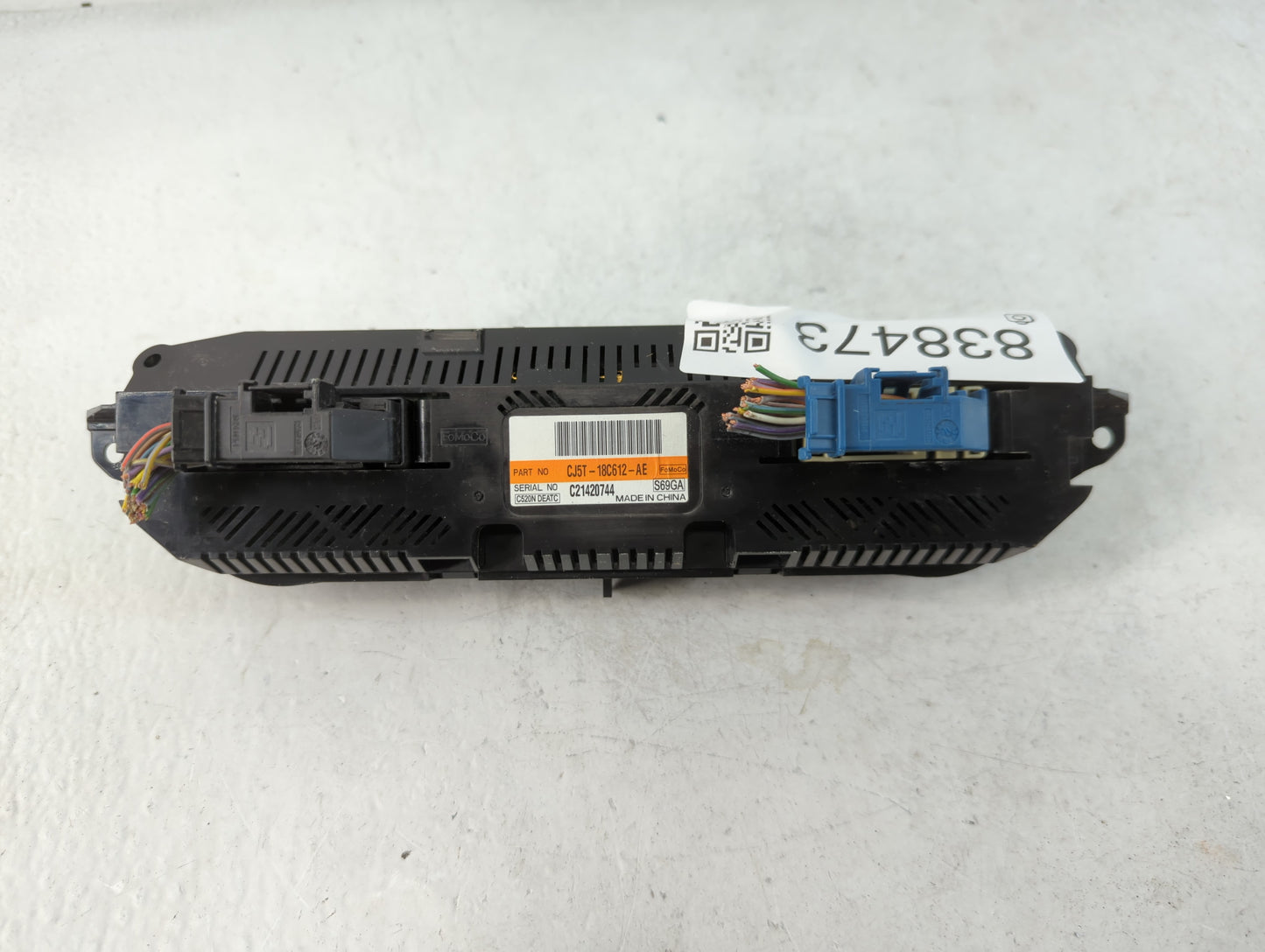 2013-2016 Ford Escape Climate Control Module Temperature AC/Heater Replacement P/N:CJ5T-18C612-AE Fits Fits 2013 2014 2015 2016 OEM Used Auto Parts - Oemusedautoparts1.com