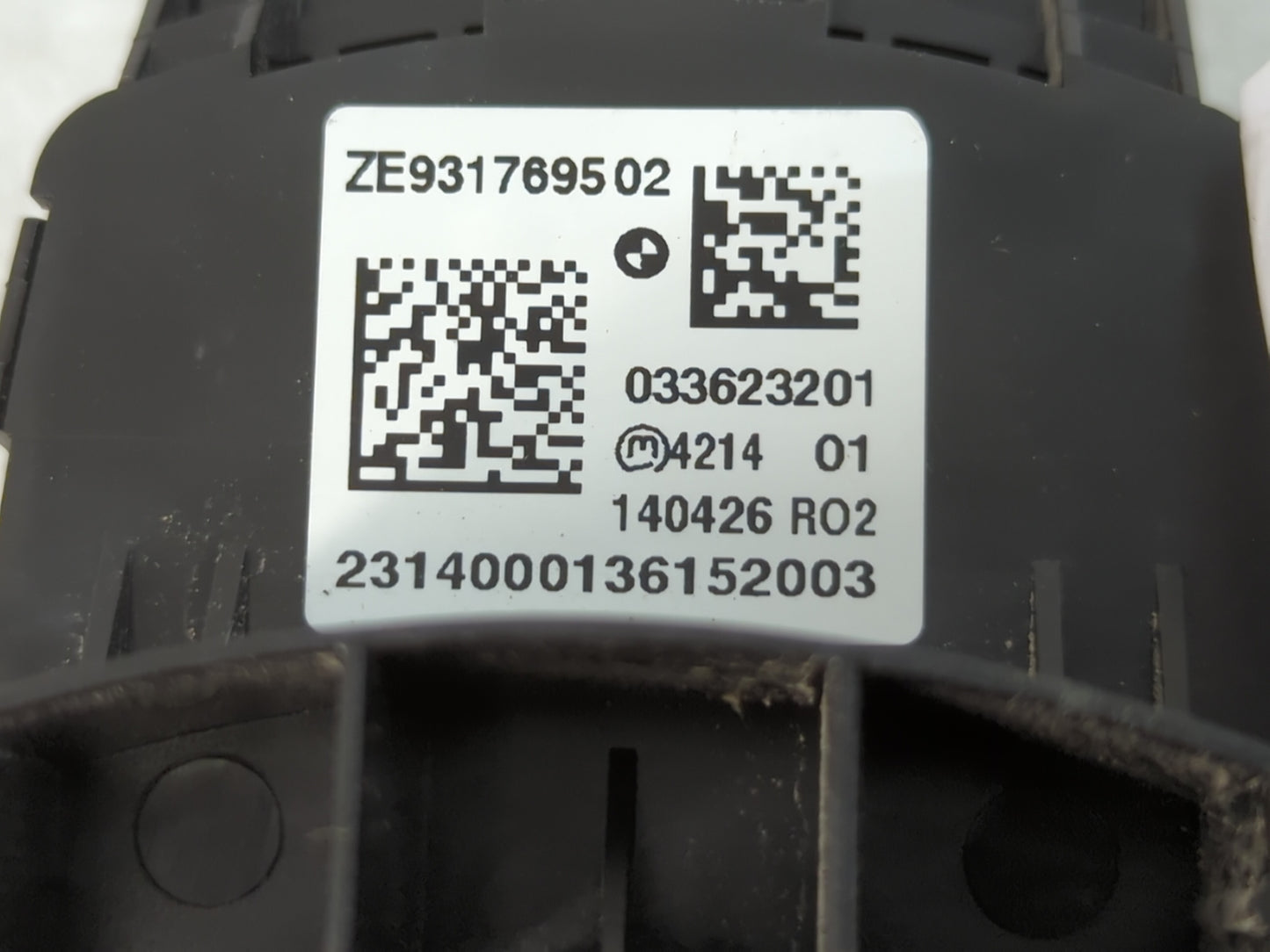 2014-2015 Bmw 328i Climate Control Module Temperature AC/Heater Replacement P/N:ZE931769502 Fits Fits 2014 2015 OEM Used Auto Parts - Oemusedautoparts1.com