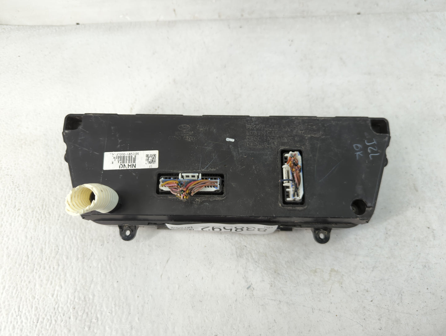 2015-2017 Hyundai Sonata Climate Control Module Temperature AC/Heater Replacement P/N:37000-68501H Fits Fits 2015 2016 2017 OEM Used Auto Parts - Oemusedautoparts1.com