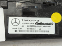 2016-2019 Mercedes-Benz Glc300 Climate Control Module Temperature AC/Heater Replacement P/N:A 205 905 47 06 Fits OEM Used Auto Parts - Oemusedautoparts1.com
